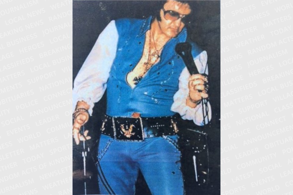 Recognized as an outstanding Elvis tribute artist, the Sault's Billy Cann travelled all across North America to share his love and appreciation for the King of Rock and Roll. 