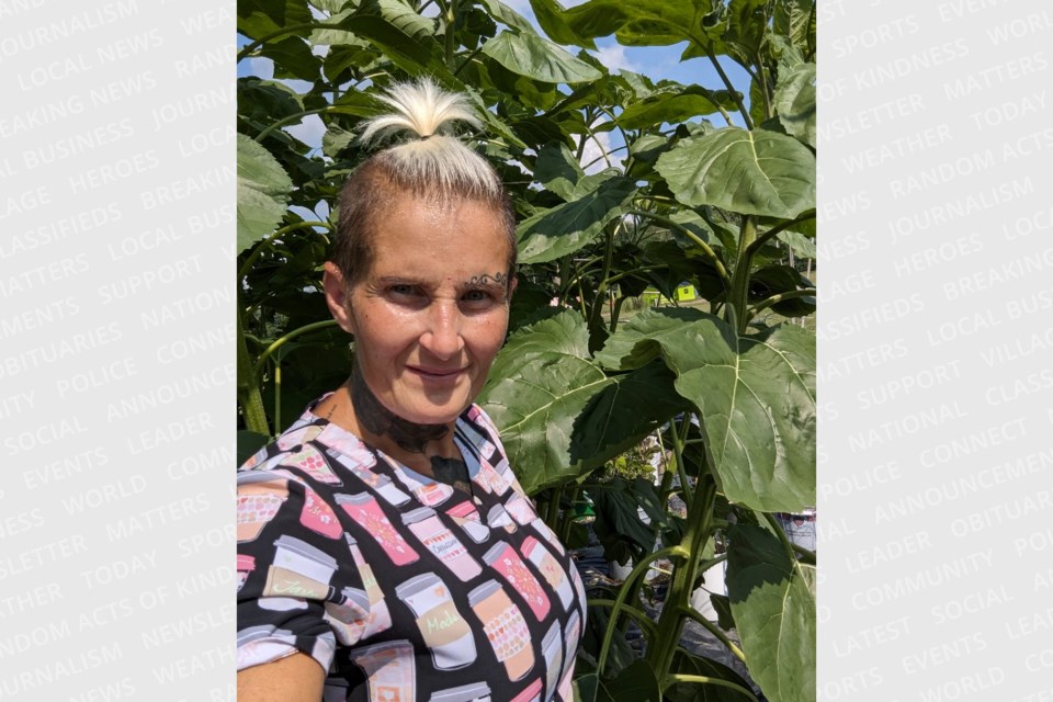 Trista Pino uploaded images of her garden near Bell's Point in Garden River after she suspects a chemical attack killed nearly 40 per cent of her produce that she would normally donate 