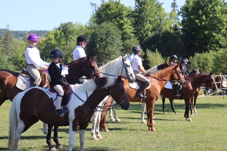 Young riders had the chance to learn and gain experience in the English riding discipline at Hidden Hills Stables' 8th annual summer schooling show on Aug. 5, 2023