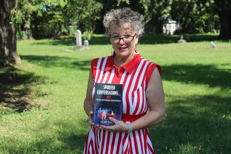 Recently published author Sherry Hanes is hoping to dispel some misconceptions of the supernatural world and entertain audiences with her personal experiences of strange encounters in new book entitled "Spirited Conversations...Next?"