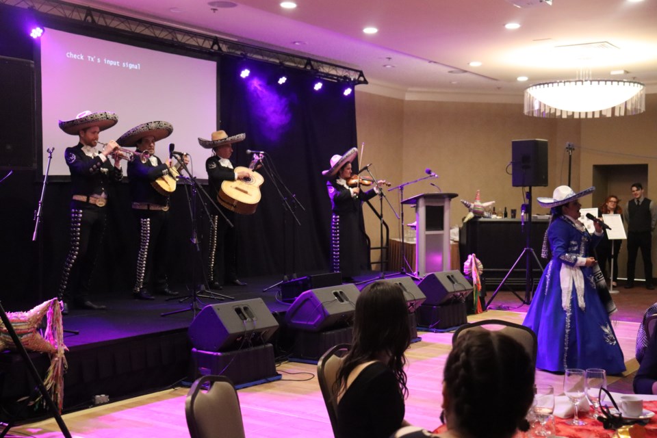 The Northern Ontario Latin-Hispanic Association hosted a successful gala at the Delta Hotel on Saturday that featured Mexican performances, Brazilian artists, and a Mariachi band.