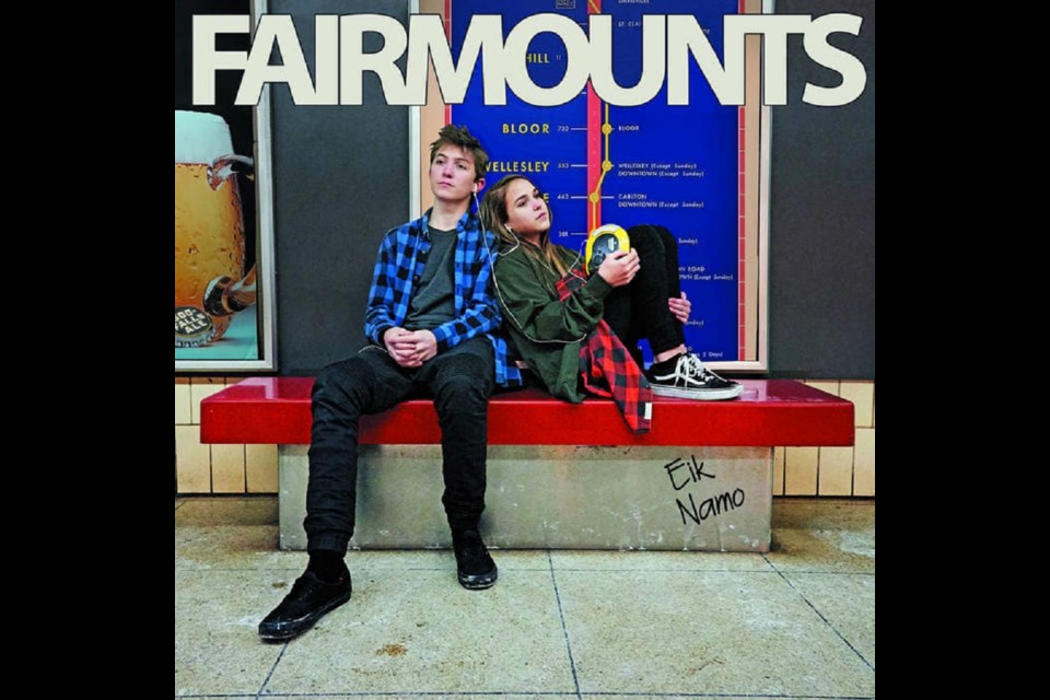 The cover of Fairmounts' new record, Eik Namo. Image provided