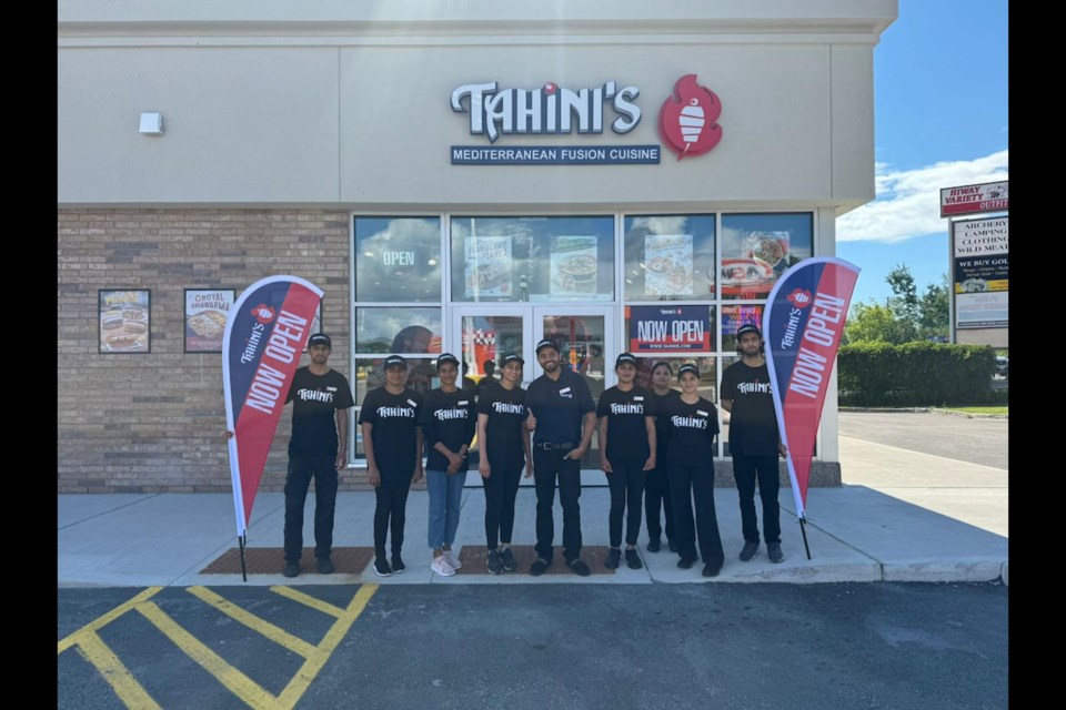 Tahini's will celebrate an official grand opening on Aug. 25.