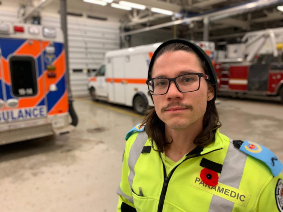 20181123-Rob Larkin, paramedic runner, photo supplied