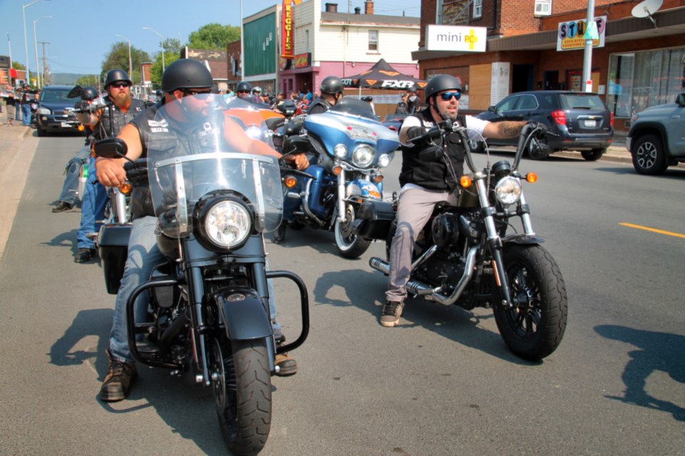 This file photo features motorcyclists taking part in the 4th annual Ride for ARCH on Aug. 18, 2018. Darren Taylor/SooToday