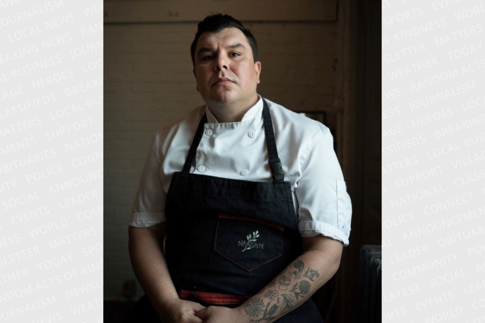 Owen Sound chef Zach Keeshig will present two Indigenous cooking classes and food samplings at an Ermatinger Clergue National Historic Site ticketed event Saturday Sept. 28, 2024. 