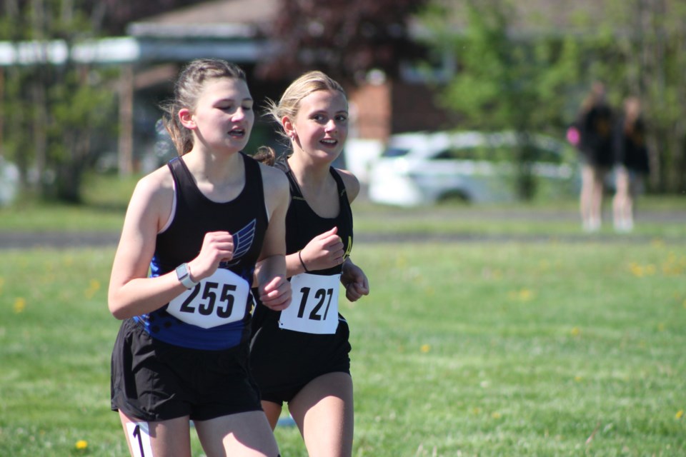 Athletes from Sault high schools competed in several events at the annual city track meet at the Jo Forman Track, May 23, 2024.
