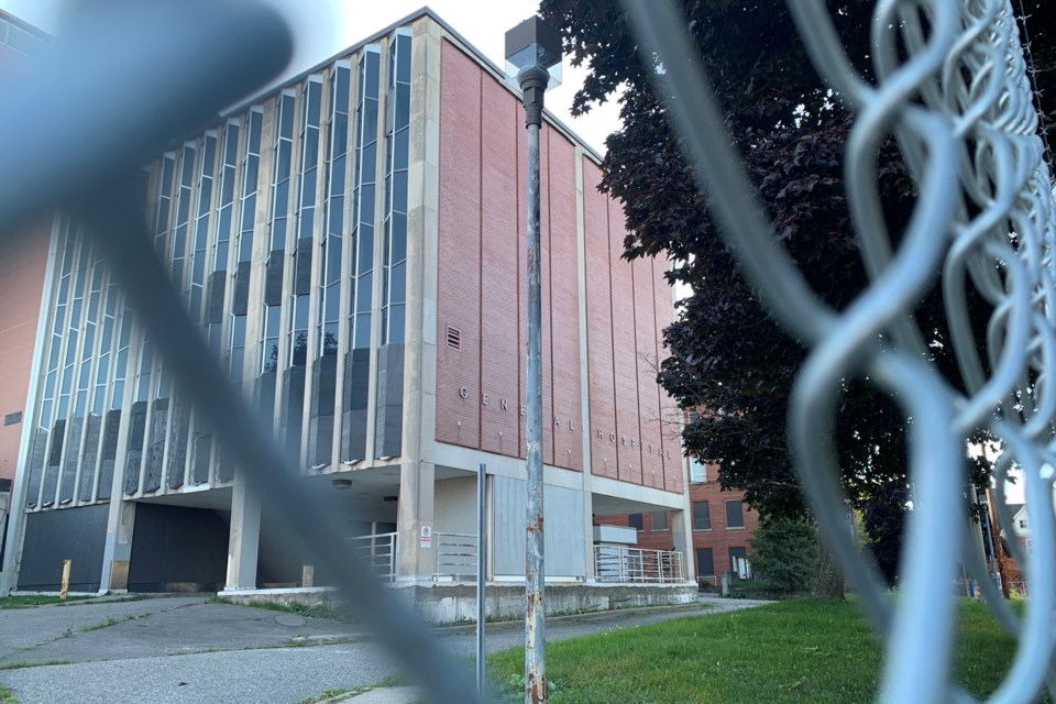 Old hospital as it appeared on Sept. 26, 2024