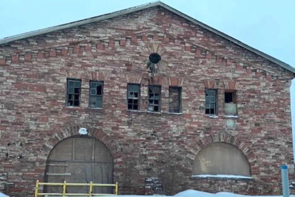 Yard Locker building in the Canal District.