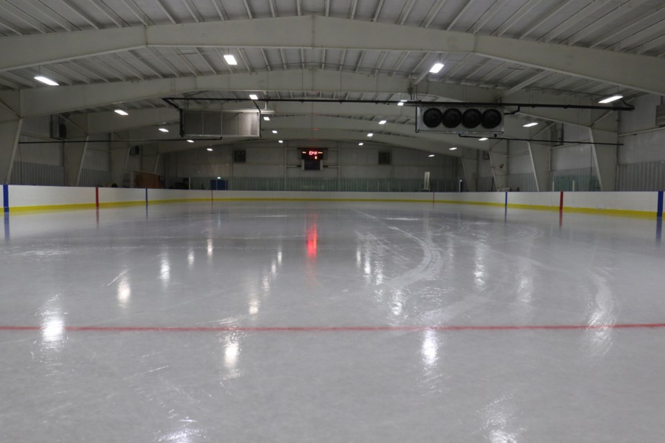 The new eco-ice system at Echo Bay Sportsplex is the first of its kind in Ontario. James Hopkin/SooToday