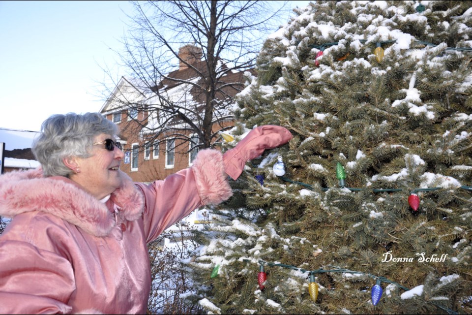 Matthews Memorial Hospital Association 2017 Tree Lighting Campaign exceeded targets and expectations. Donna Schell for SooToday