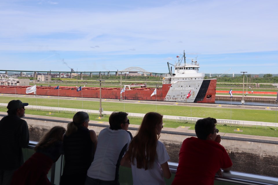 Soo Locks Observation Deck 2