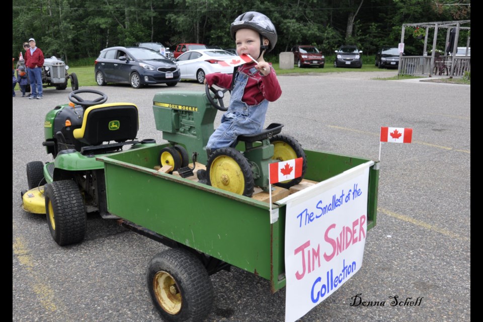 21st Annual Canada Day Tractor Trot hosted 134 tractors - up from 117 in 2016. Donna Schell for SooToday