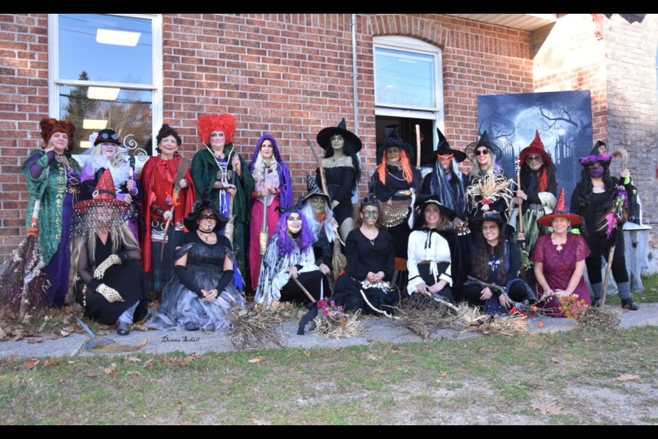 When Matthews Memorial Hospital lost one of its major fundraisers (Rocky Ridge Halloween Haunt) the Lions Club stepped up with a Witches Dance