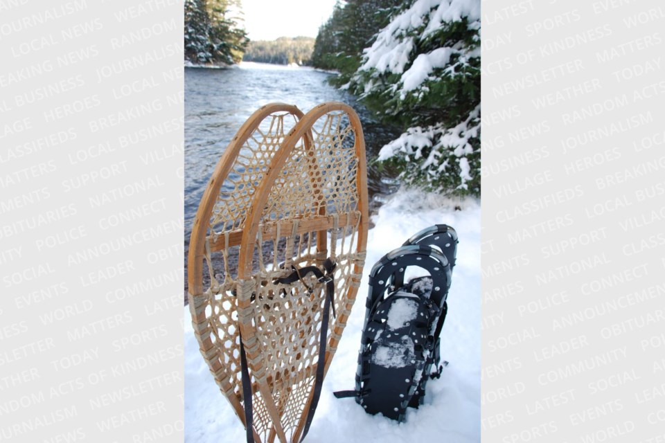 Traditional or modern snowshoes, whatever you choose, snowshoeing gets you outside.