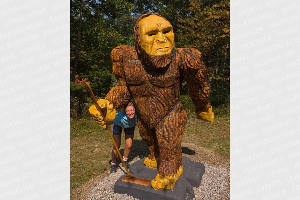 Sasquatch Sam has a new home within Samuel de Champlain Provincial Park at the Canadian Ecology Centre.