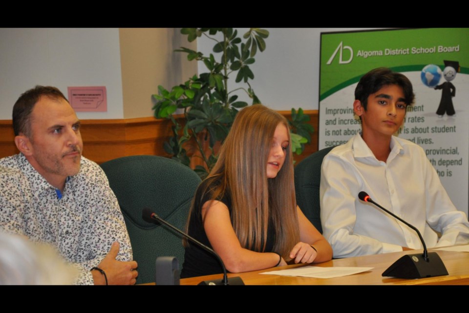 ADSD students spoke at the Oct 29 board meeting and shared with Trustees their positive experiences taking part in the Sparking Secondary Success Course.
Images were shared of some of the activities they took part in during the course including online and in-person sessions, typically held on PD Days.