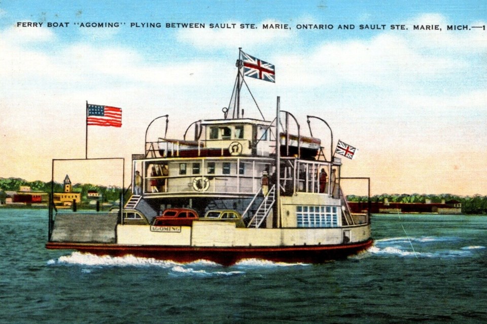 The ferry between Saut Ste. Marie Canada and Saut Ste. Marie United States.
Photo supplied