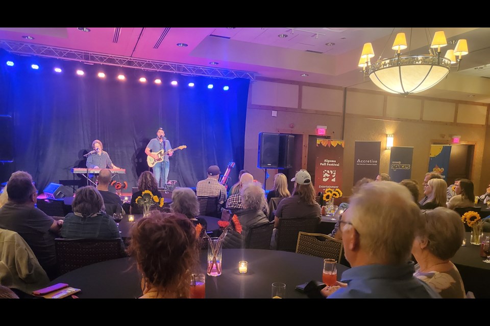 Hawksley Workman and keyboardist Mr. Lonely performed as part of the Algoma Fall Festival.