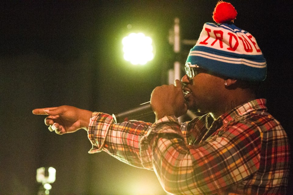 Obie Trice at the Grand Theatre in Sault Ste. Marie on Monday, January 18, 2016. Donna Hopper/SooToday