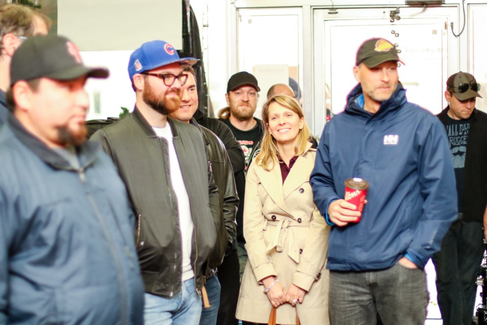 A crowd of about 20 fans lined up outside Case's Music before the second batch of tickets for Sloan at the Grand Theatre on Nov. 8, 2016 even went on sale. Donna Hopper/SooToday