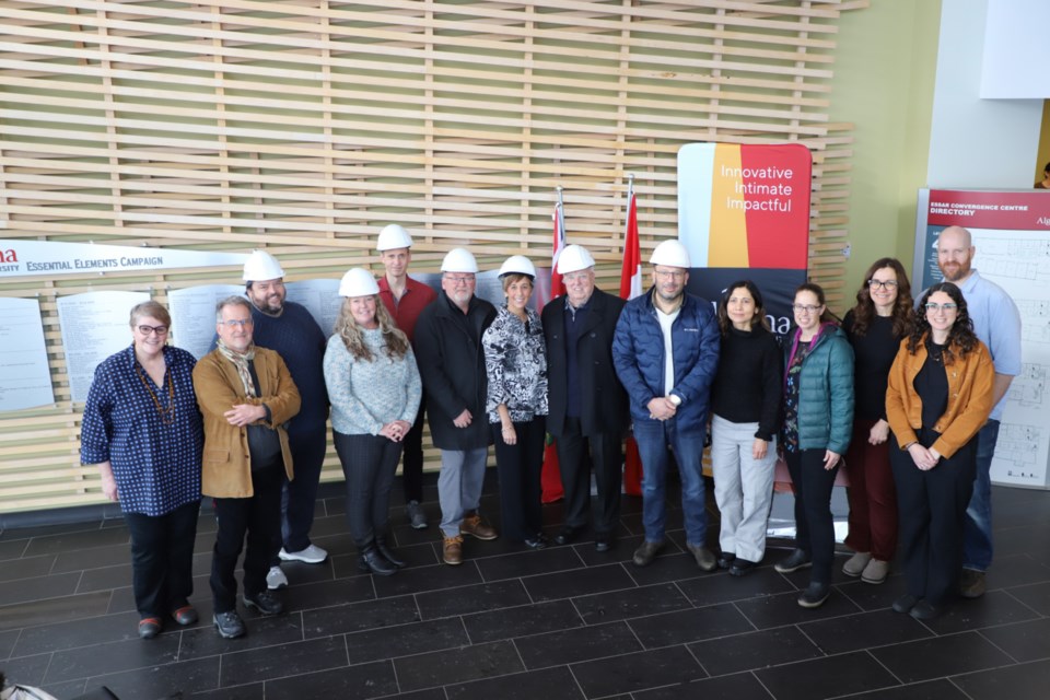 Algoma University celebrated two groundbreaking research facilities on its Sault Ste. Marie campus