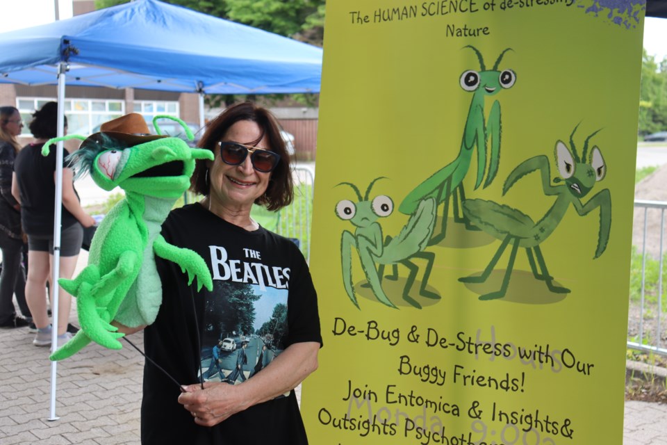 Entomica Insectarium provided local kids with an array of fun and interactive activities on Saturday in Jamestown. 