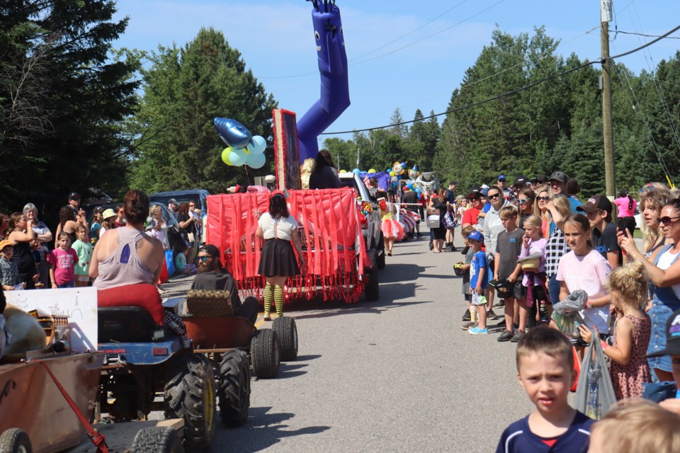 The Goulais River Community Days annual parade was enjoyed by hundreds of area residents.