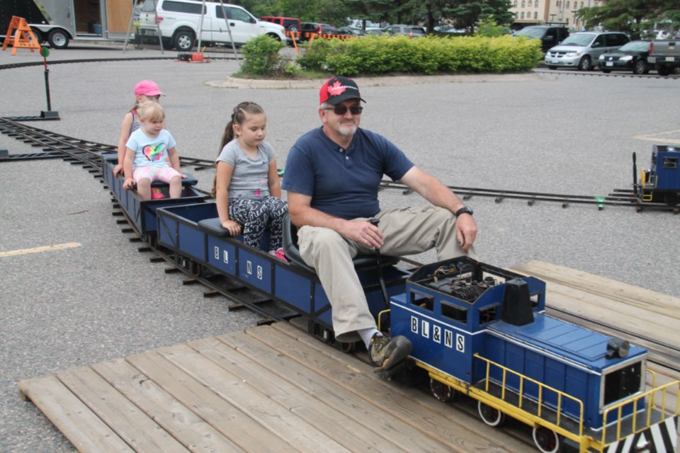 Children enjoyed various activities (some won new bicycles) at the annual Kids Summer Safety Festival held by Safe Communities Sault Ste. Marie at the Roberta Bondar Pavilion, with several agencies such as Police, Fire Services, EMS and Sault YMCA on hand, June 24, 2018. Darren Taylor/SooToday