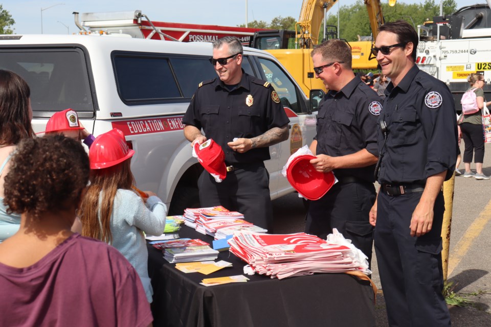 Hundreds of locals made their way to the Marconi Cultural Event Centre on Saturday for Habitat for Humanity's first-ever Touch a Truck event. 