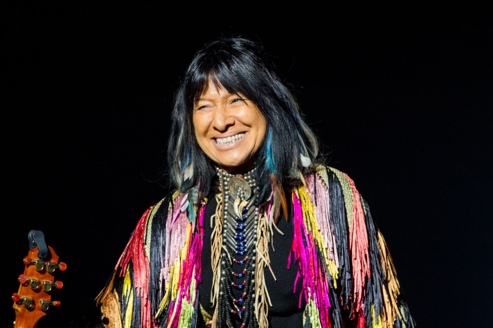 The Algoma Fall Festival hosted Buffy Sainte-Marie at the Kiwanis Community Theatre Centre on Tuesday, October 4, 2016. Donna Hopper/SooToday