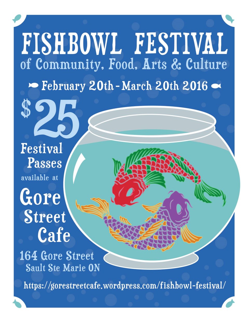 Fishbowl Festival poster