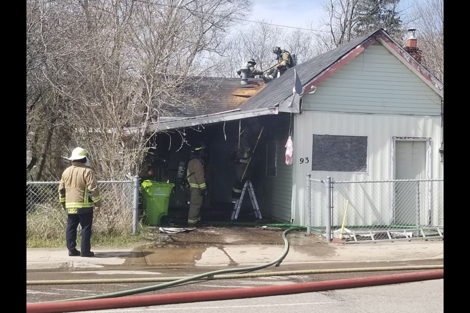 Structure Fire Reported On North Street (update: Fire Deemed Suspicious ...