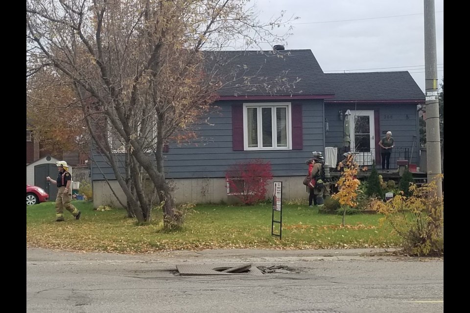 Police and fire responded to Huron Street on Friday, Nov. 5, 2021