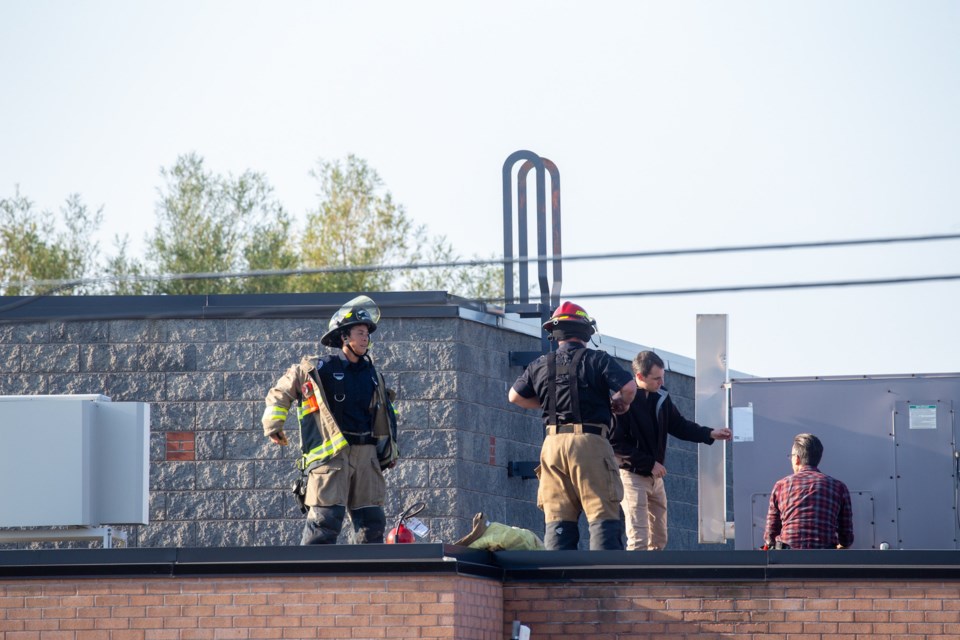 Fire Services responded to St. Basil Catholic School on Tuesday, Sept. 17, 2024