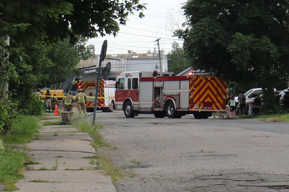 Sault Ste. Marie Fire Services responded to a report of a natural gas leak in the area of Birch Street and Cedar Street shortly after 4 p.m. Friday. Approximately 50 people have been evacuated from residences in the area. 