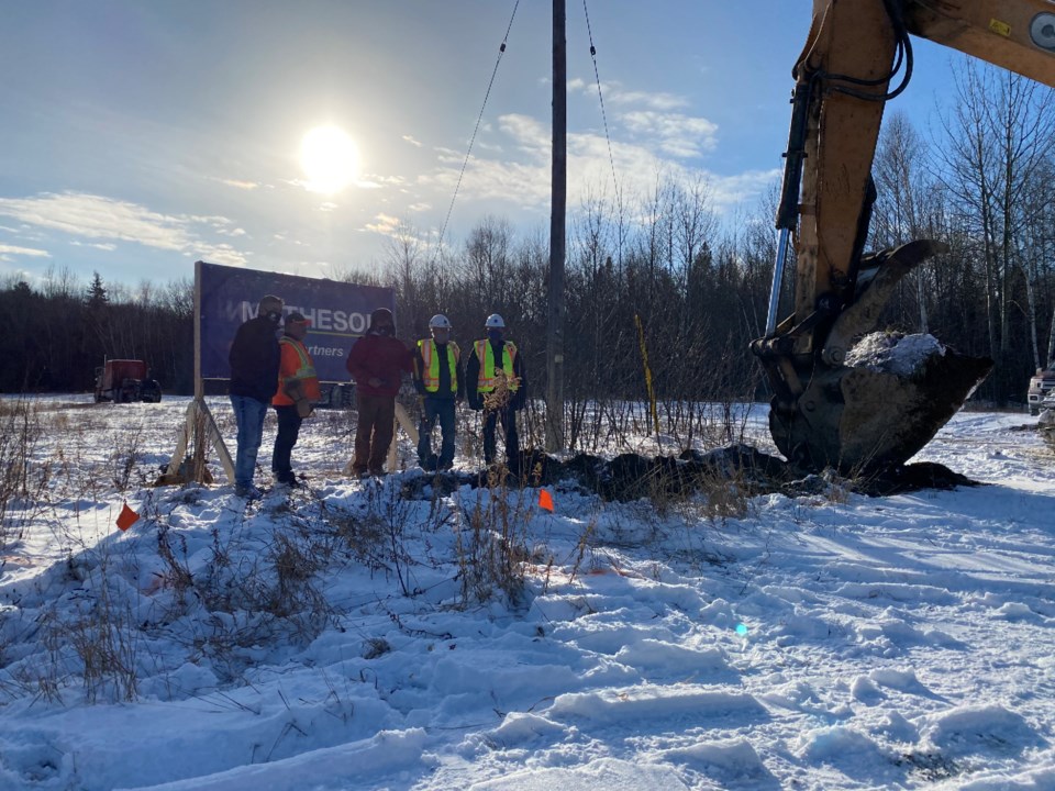 2020-12-16 Batchewana Water Treatment Plant Groundbreaking Supplied