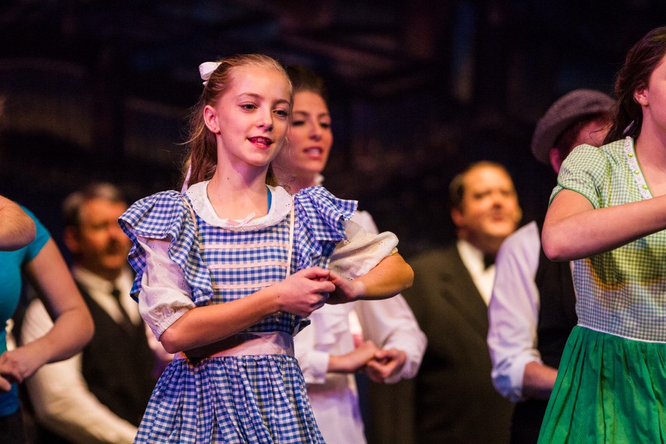 The cast prepares for the opening of The Musical Comedy Guild's presentation of Mary Poppins during a dress rehearsal on Tuesday, November 24, 2015. Donna Hopper/SooToday