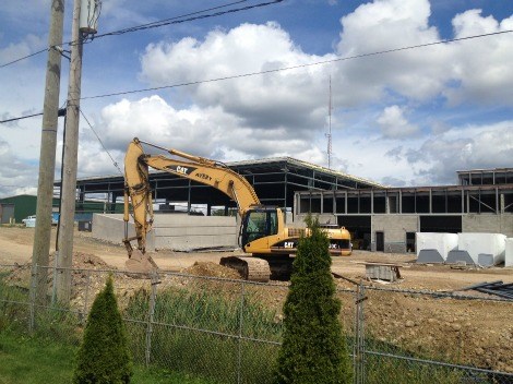 View of west side of the new PUC headquaters