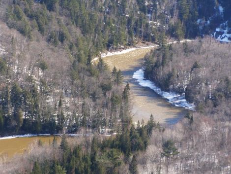 Between Searchmont and Kirby's Corners. Note increased flows.