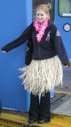 Halloween 2024 grass skirt