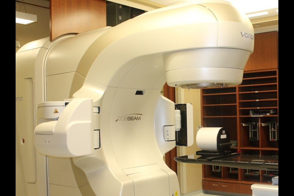 Sault Area Hospital's new radiation treatment unit (Linear Accelerator) has been successfully installed.