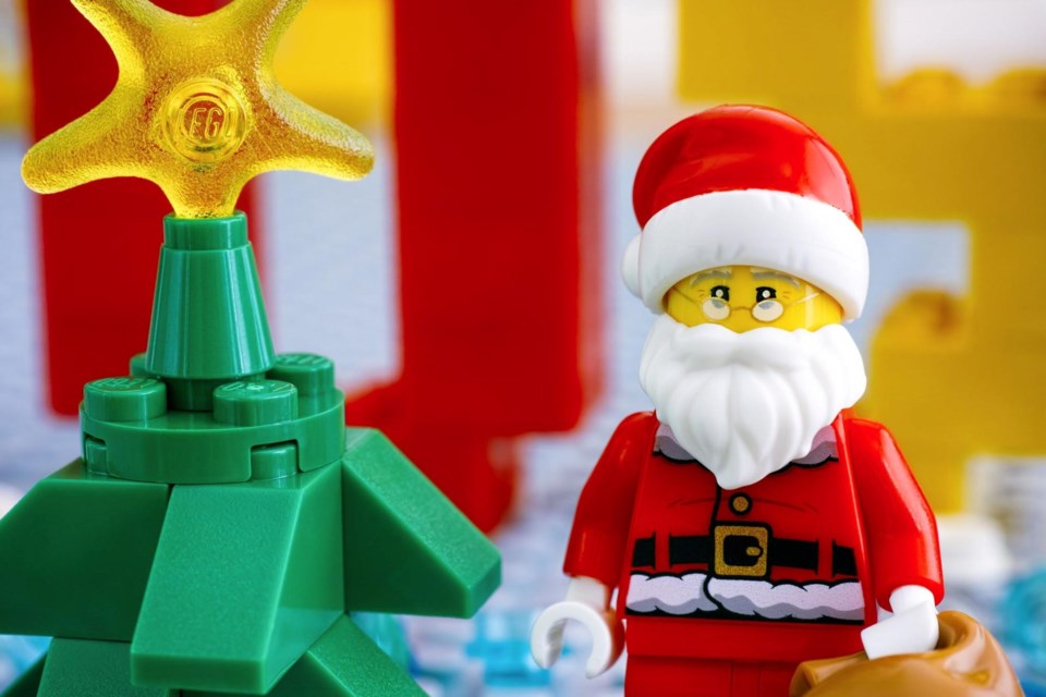 The Brickspace is holding its annual Secret Santa with three children getting a Lego minifigure designed to look just like them