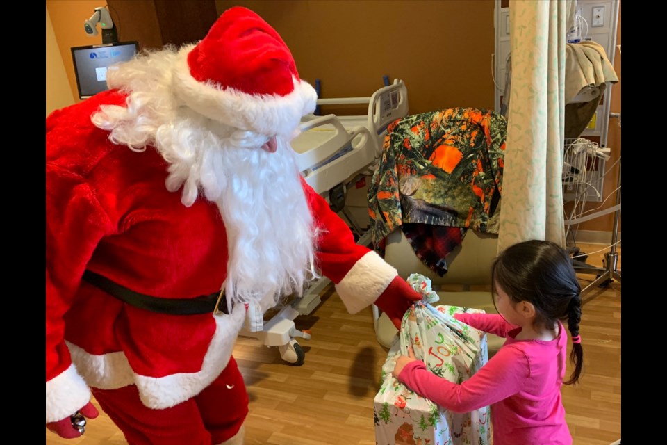 Gifts were given to kids admitted to the NICU unit over the holidays thanks to the One Stop Christmas Show.