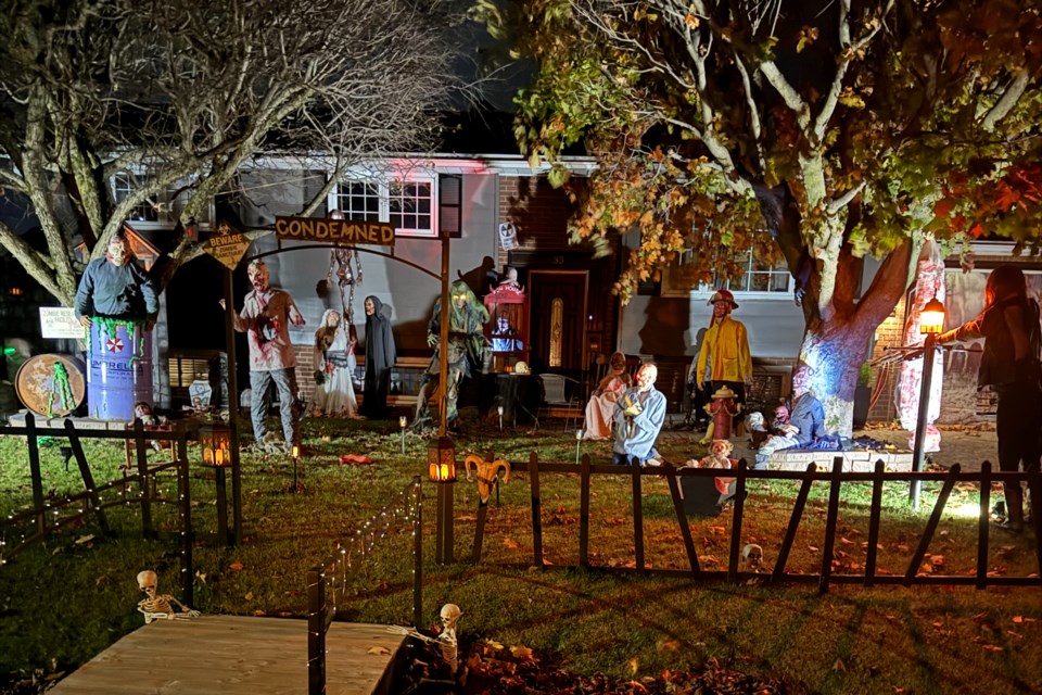 35 E. Balfour St. came in first place in 2024's Halloween Spirit Awards