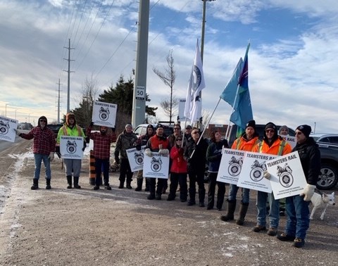 Local labour activists to join striking Teamster Rail workers - Sault ...