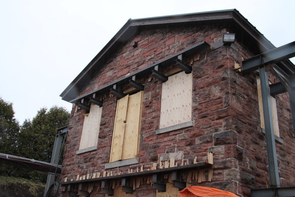 The Sault Ste. Marie Canal National Historic Site's Stores Building, April 21, 2016. Darren Taylor/SooToday