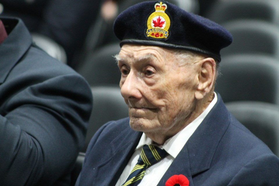 The annual indoor Remembrance Day service was held at GFL Memorial Gardens, Nov. 11, 2024