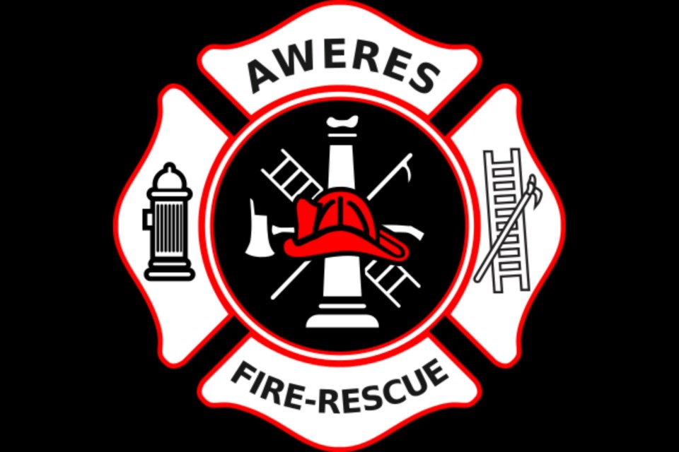 Aweres Fire logo.