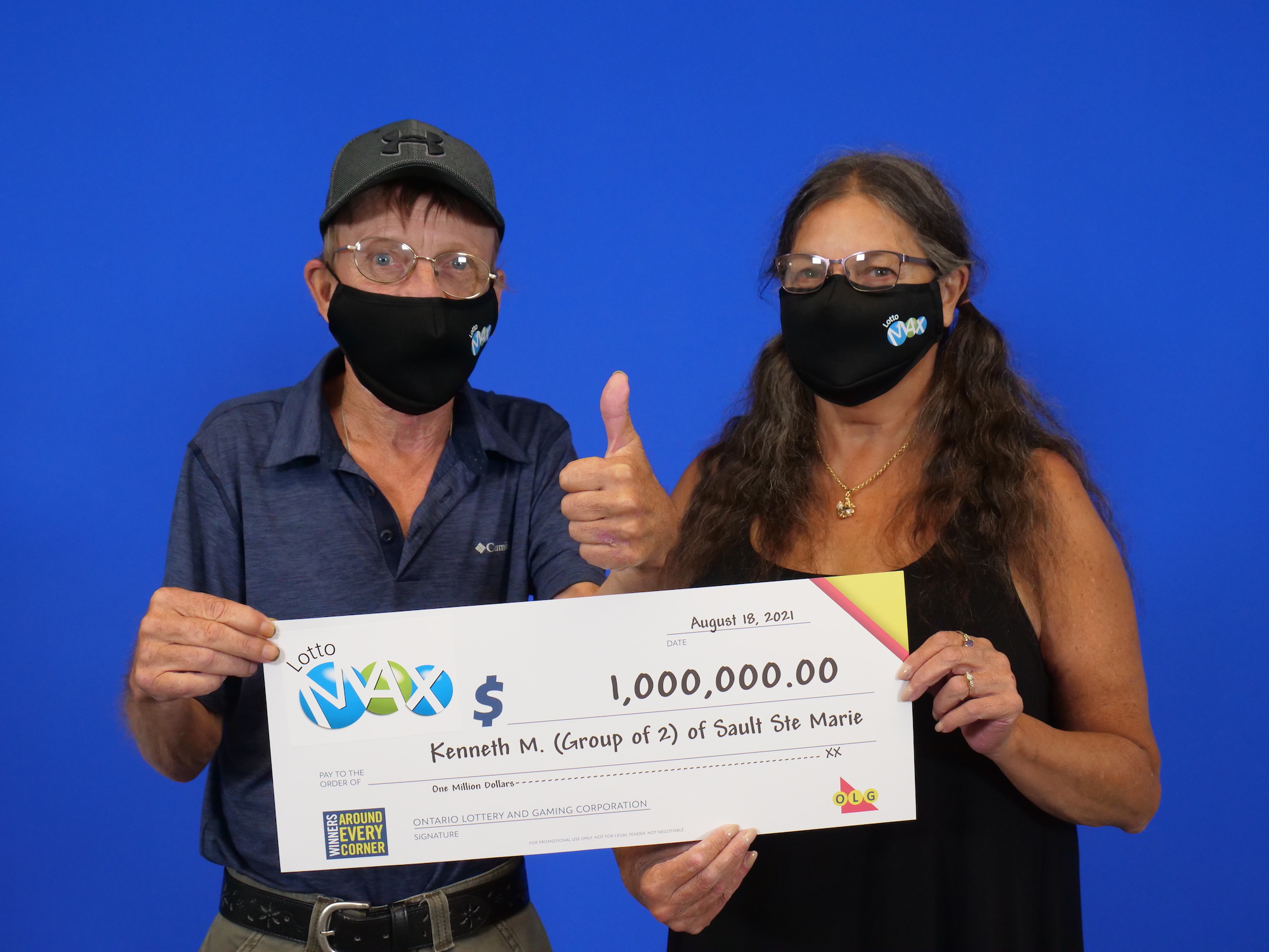 Alberta couple claim $60 million Lotto Max win